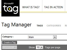 Tag manager